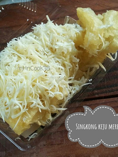 Foto resep Singkong keju merekah