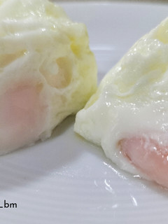Una foto de Huevo poché en cocedor de microondas