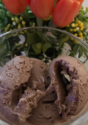 O poză a rețetei Înghețată de nutella!.