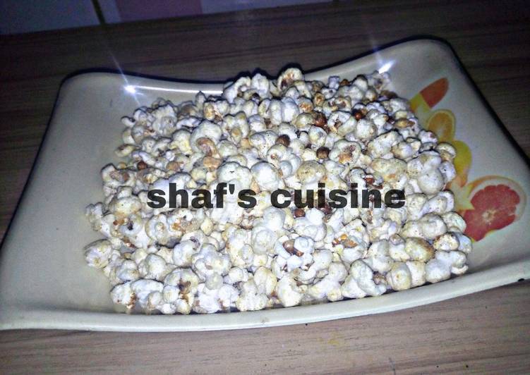 Recipe of Yummy Popcorn (Milky)