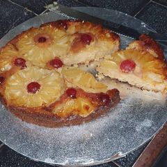 Pineapple Upside Down Cake Recipe A picture of Pineapple Upside Down Cake Recipe.