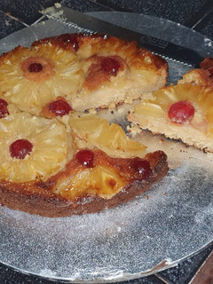 A picture of Pineapple Upside Down Cake Recipe.