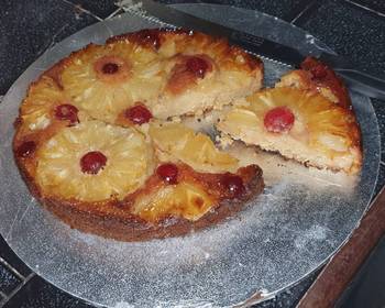 Easy Recipe Pineapple Upside Down Cake Recipe Delicious Nutritious