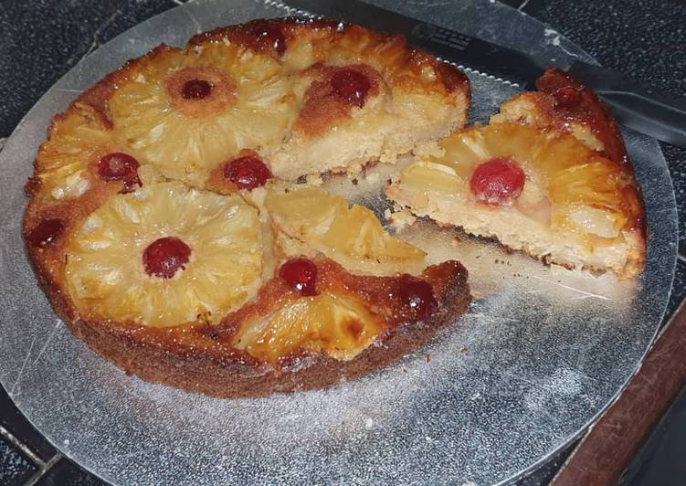 Step-by-Step Guide to Prepare Quick Pineapple Upside Down Cake Recipe