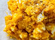 A picture of kabocha squash salad