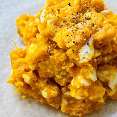 A picture of Pumpkin Egg Salad.