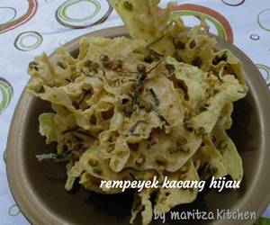 Resep mudah Rempeyek Kacang Hijau Mantul Banget