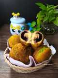 Donat Labu isi coklat (1267)