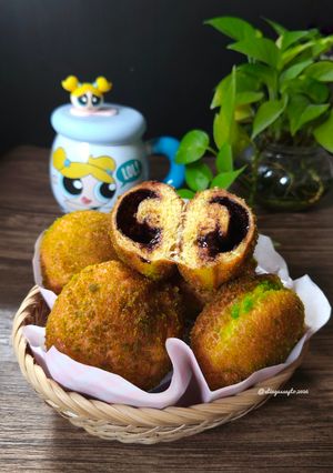 Foto resep Donat Labu isi coklat (1267)