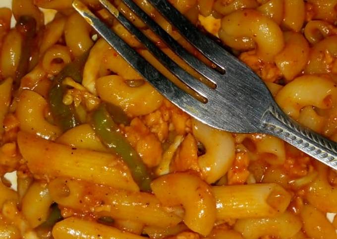 Recipe of Favorite Chicken tandori pasta