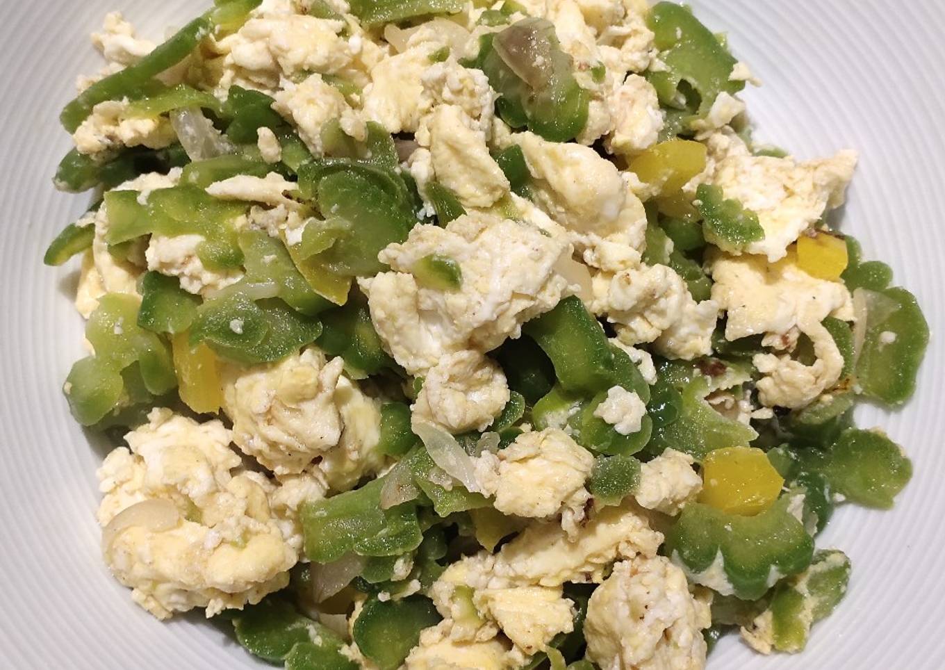 Ampalaya con Eggs