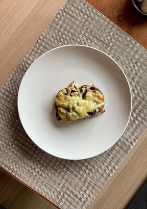 Una foto de Lasagna de berenjenas🍆