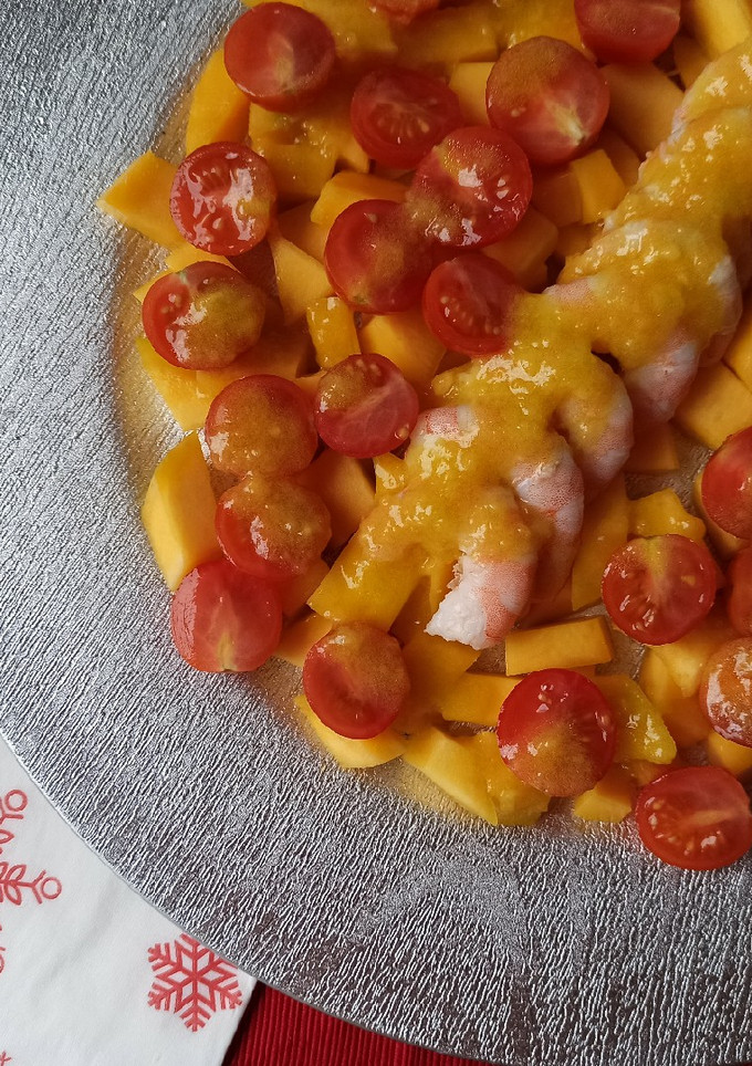 Una foto de Ensalada año nuevo