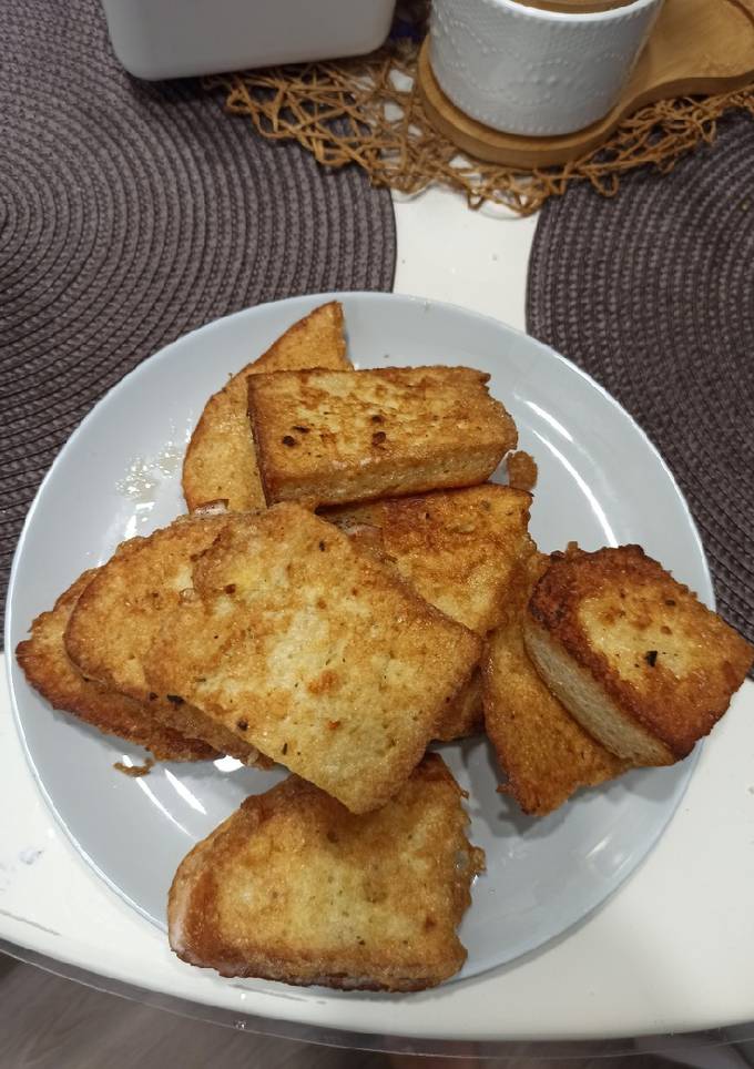 Грінки з яйцем