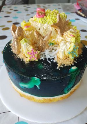 Una foto de Torta Ocean Cake de sirenas