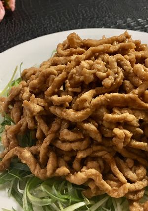 京醬肉絲 的食譜成品照片