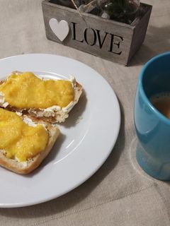 Una foto de Crema de naranjas para el desayuno