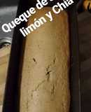 Queque de avena, limón y chía
