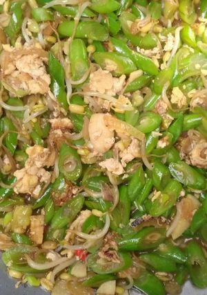 Foto resep Tumis Buncis Taoge Telur
