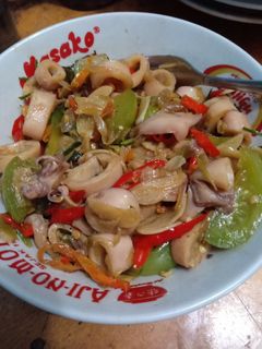 Foto resep Oseng Cumi Asin Pedas