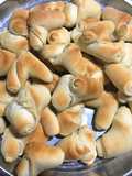 PAN CON GRASA / CUERNITOS sin grasa