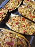 Berenjenas rellenas de atún