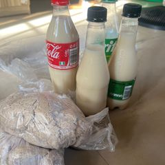 A picture of Vanilla soy milk.