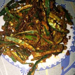 Kurkuri bhindi A picture of Kurkuri bhindi.
