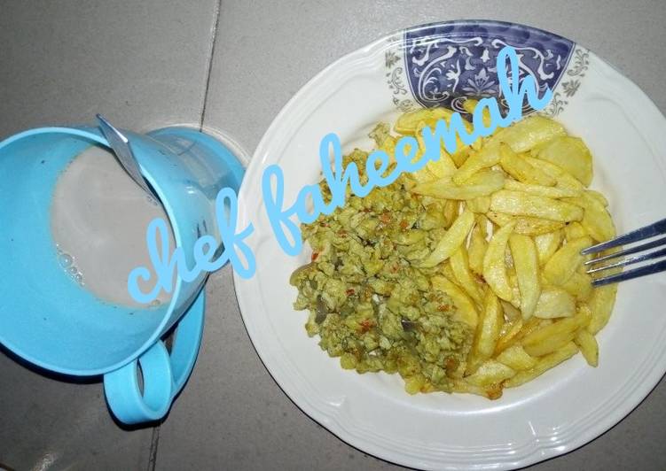 Easiest Way to Make Favorite Chips and egg sauce | Satisfyingrecipe.web.app