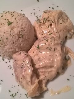 Hagymás-mustáros csirkecomb recept fotója