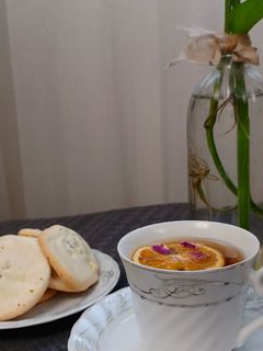 عکسی از دستور شیرینی گردویی پفکی😋
