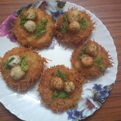 Aloo Paneer Nest A picture of Aloo Paneer Nest.