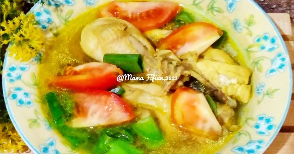 Resep Soto Ayam Kampung Bening Oleh Lanjarsih Mama Fifian