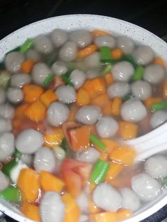 Foto resep Sayur sop baso