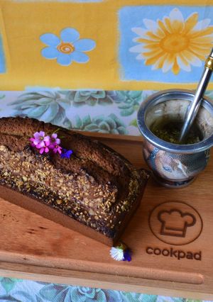Una foto de Budín de café y cacao con harina de avena☕