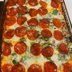 A picture of “bubble up pizza”.
