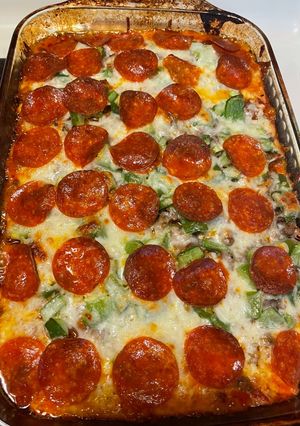A picture of “bubble up pizza”.