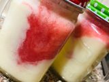عصير الشمام المثلج مع الفريز 🍈🍓 😋