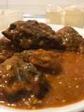 Okro soup with ogbono