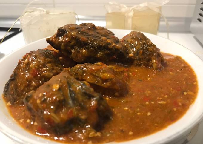 Recipe of Favorite Okro soup with ogbono