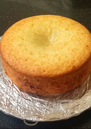 A picture of Vanilla cake (cooker recipe).
