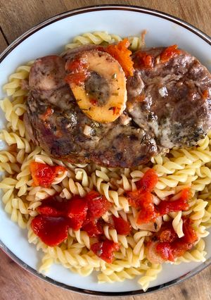 A picture of Osso Buco alla Milanese.