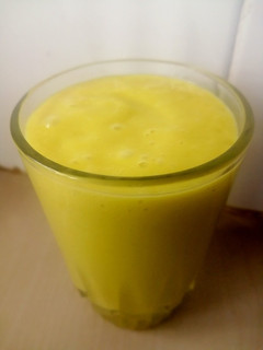 A picture of Avocado mango smoothie.