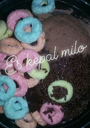 Foto resep Es kepal milo