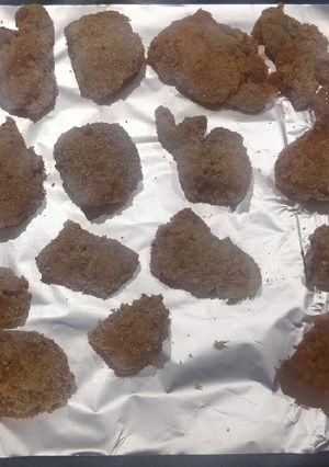 Una foto de Pollo crujiente al horno