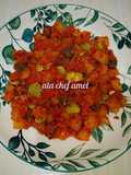 Sambal goreng kentang+ hati sapi + pete