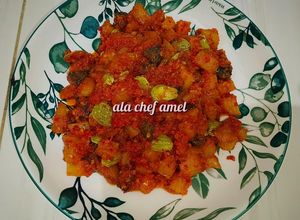 Foto resep Sambal goreng kentang+ hati sapi + pete