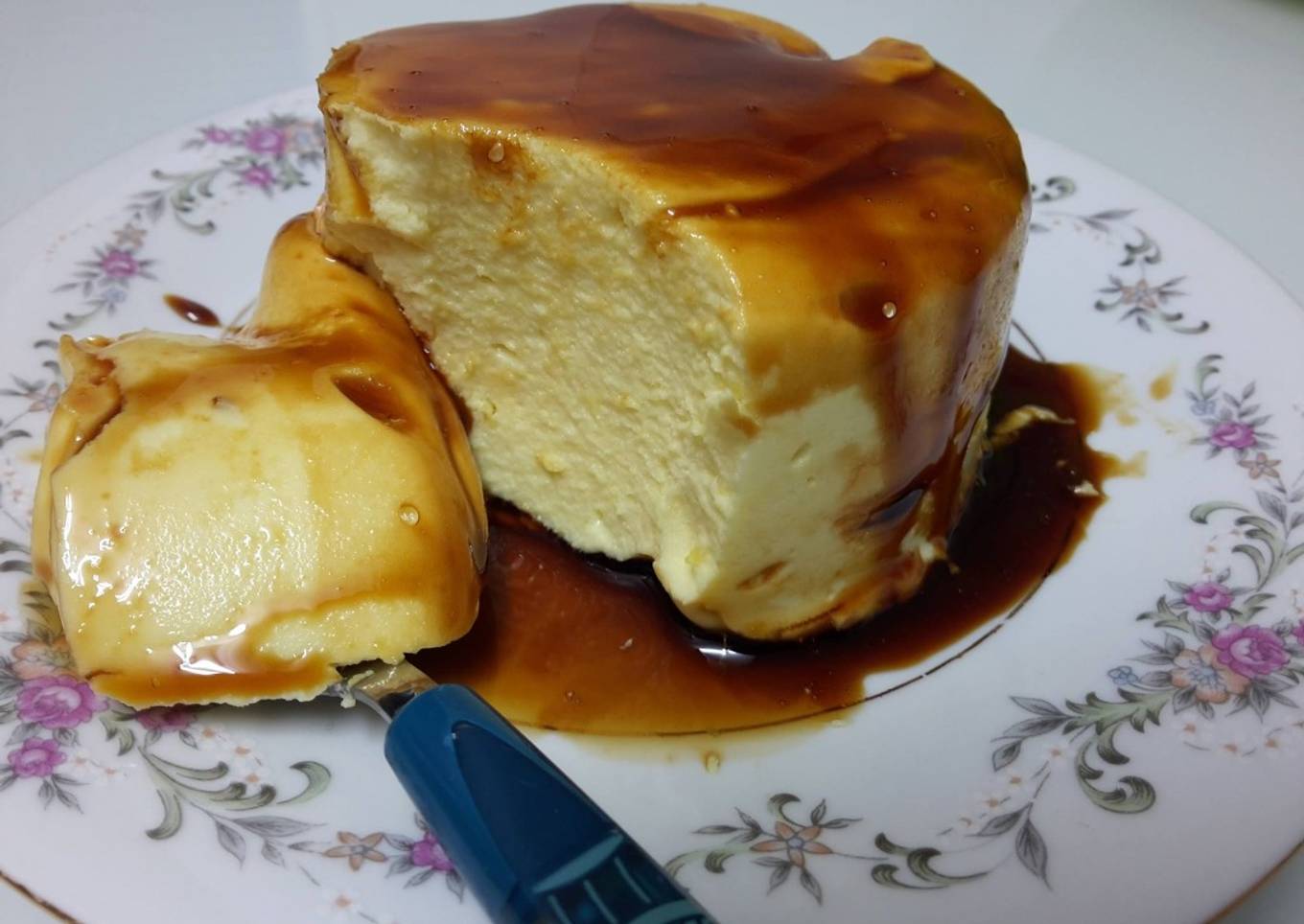 Flan de limón (en thermomix)