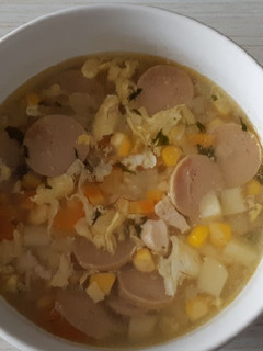 Foto resep Sup Jagung Telur