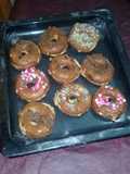 Donas relleno chocotorta